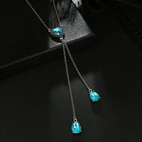 Delysia King tempérament géométrique bleu cristal – Image 4