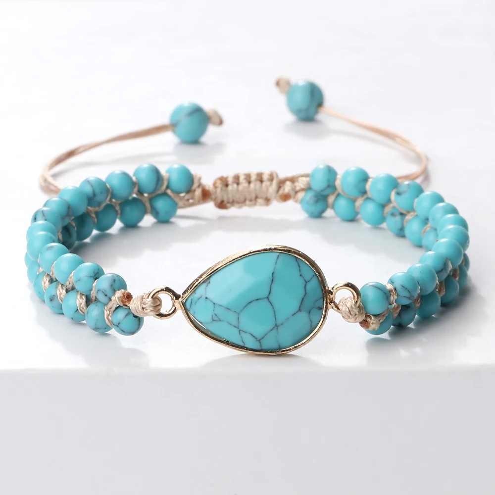 bracelet en pierre de boheme
