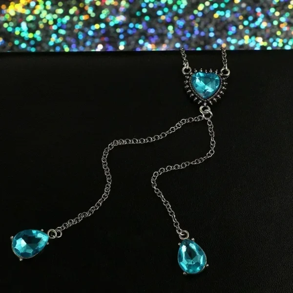 Delysia King tempérament géométrique bleu cristal – Image 6